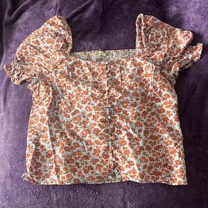 Madewell Brand Summer Too Women’s Large Button Down